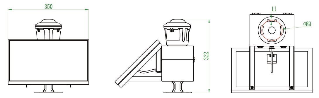 Solar Low Intensity Aviation Obstruction Light