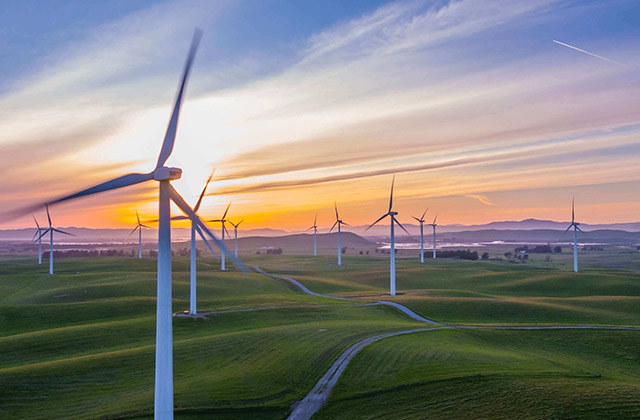 Wind Turbines Lighting