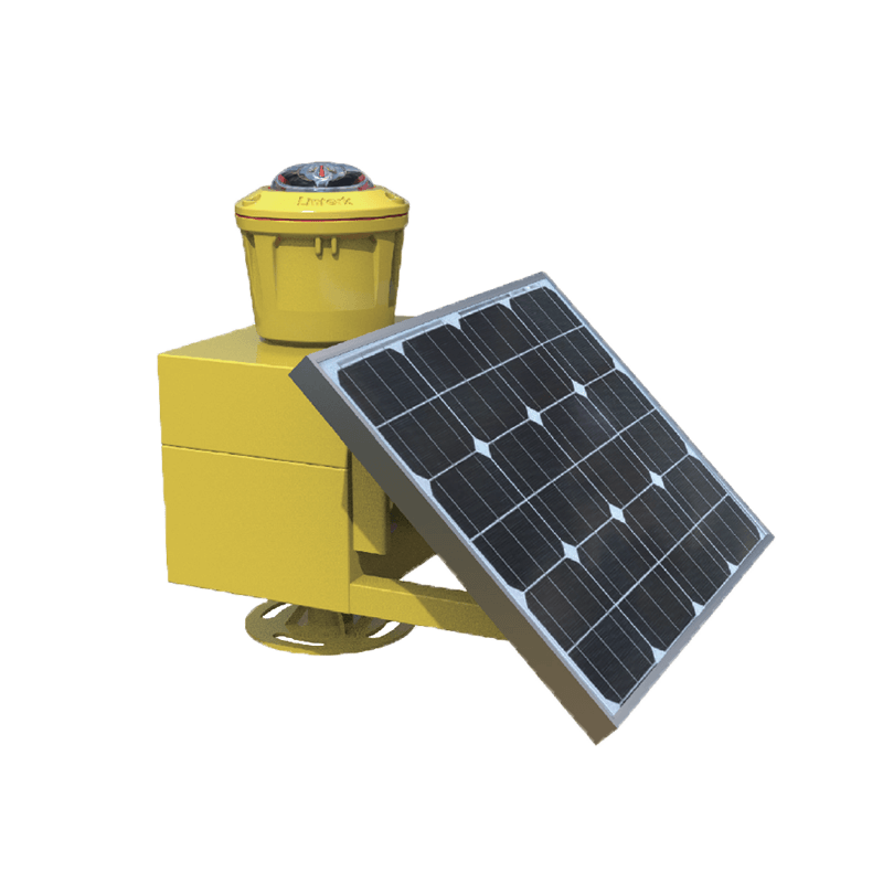 Solar Low Intensity Aviation Obstruction Light