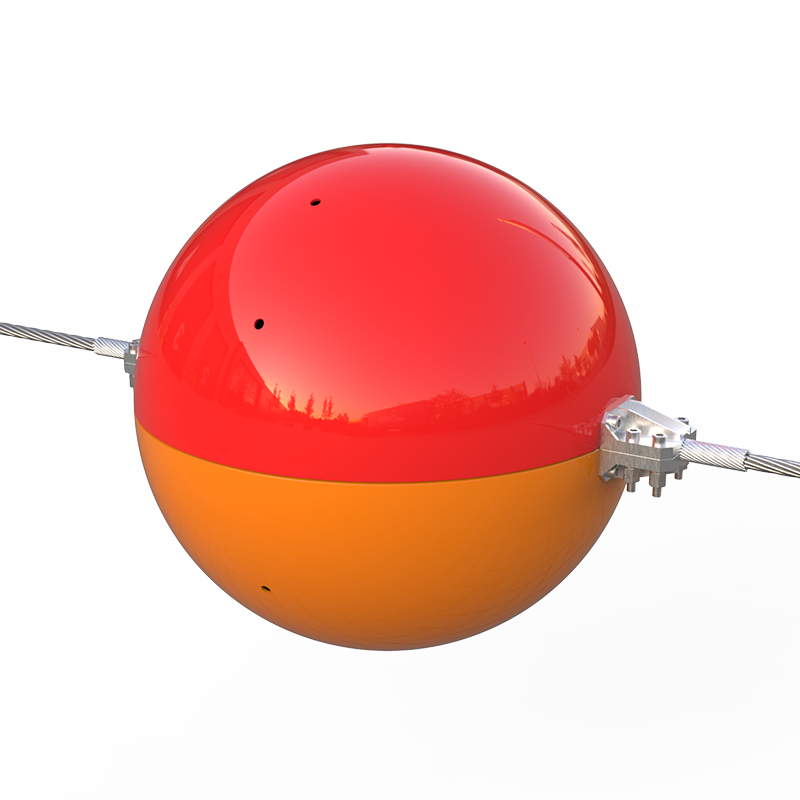 Aviation warning aerial marker sphere