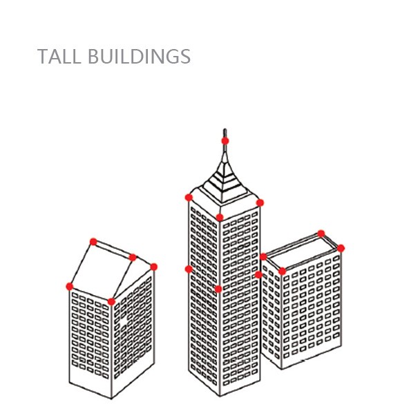 High-rise Buildings Lighting High-rise Buildings Lighting