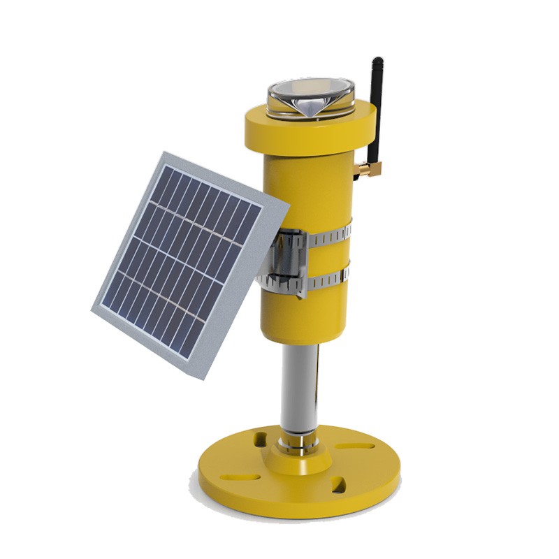 LED Solar Powered Taxiway Edge Light With Handheld Controller For Airport Helicopter