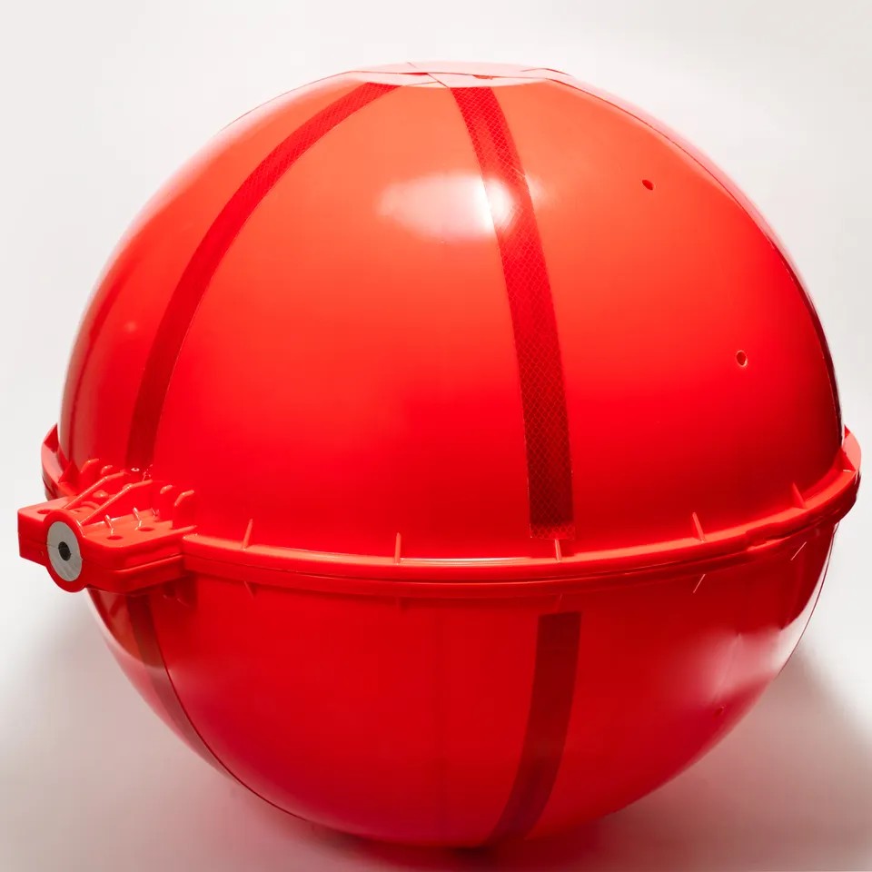 Aviation Obstruction Lights Blue LED IP55 Aircraft Ball Warning Sphere