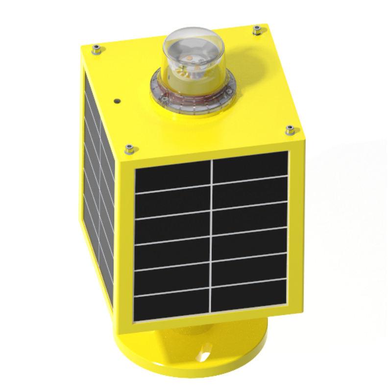 Solar Powered Marine Lanterns LED Beacon Warning Lights with Various Color